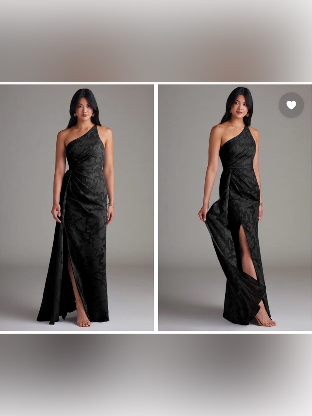 Azazie Mika One-Shoulder Dress 🖤